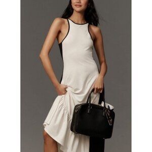 NWT Size S - Anthropologie Cotton Racer Midi Dress (NWT US$ 110)